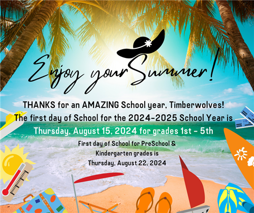  Have a great Summer Timberwolves! 